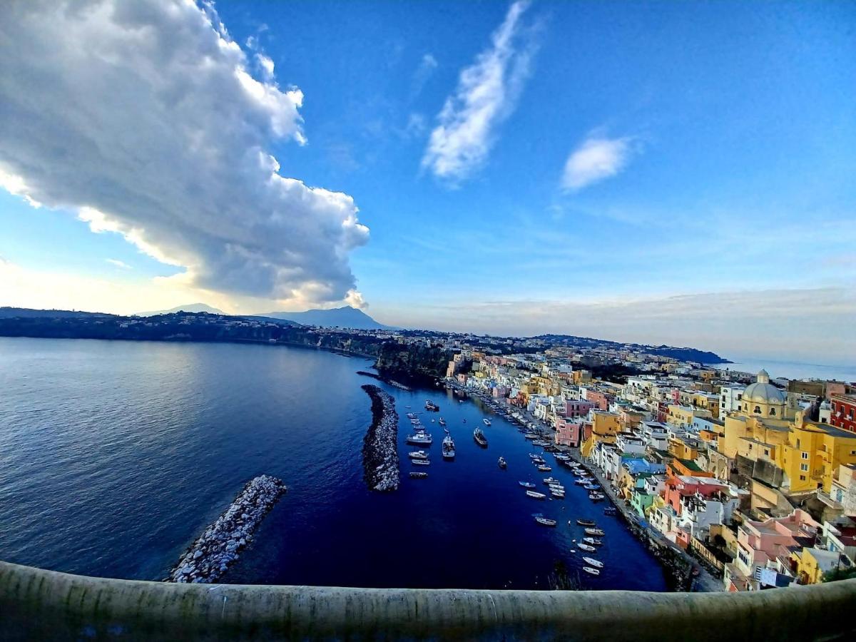 プロチーダLa Terrazza Di Mariaアパートメント エクステリア 写真